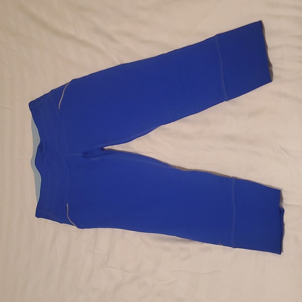 Athleta cropped running leggings